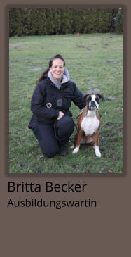 Britta Becker Ausbildungswartin